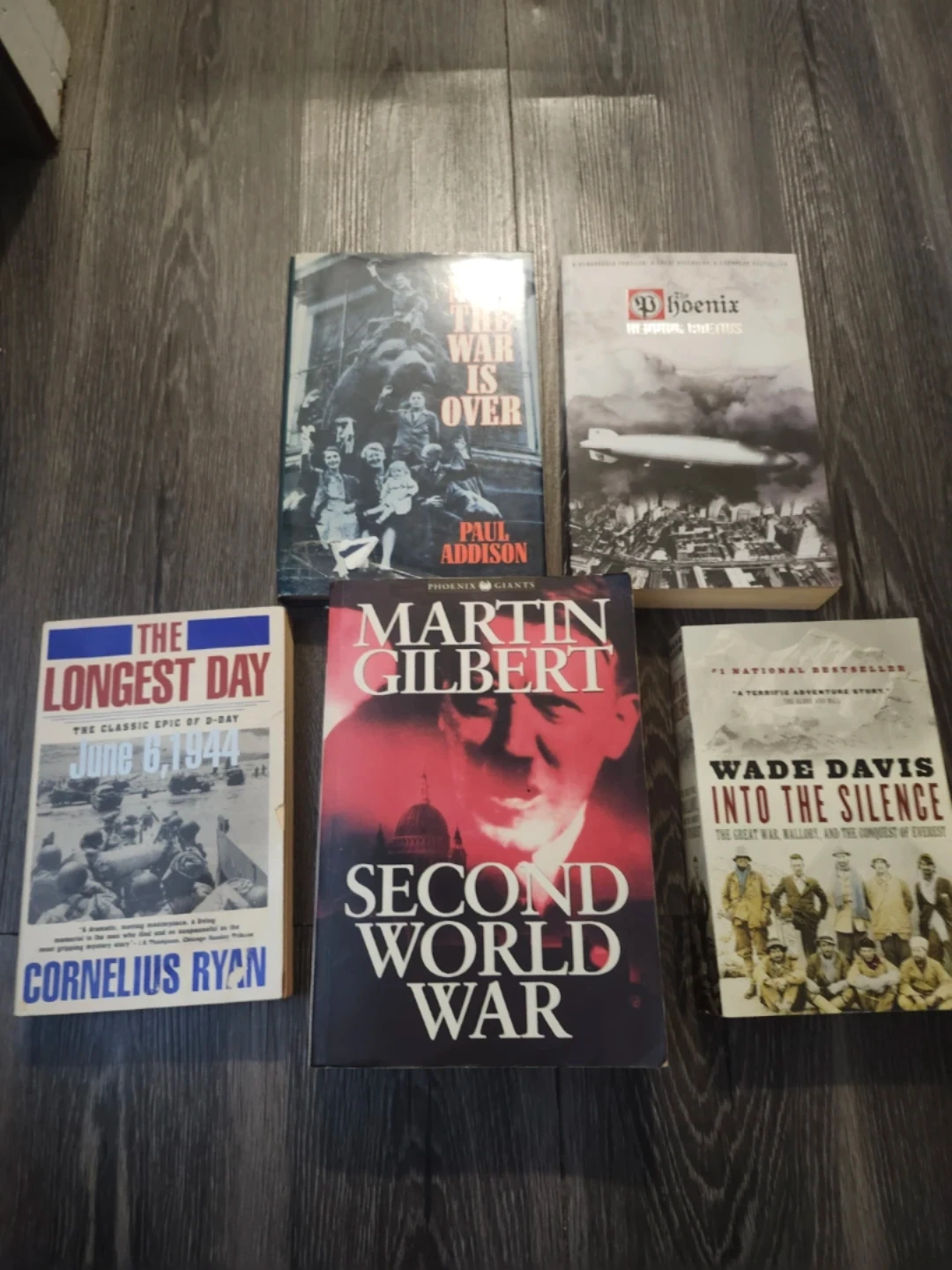 Set of 5 History and Non-Fiction Books