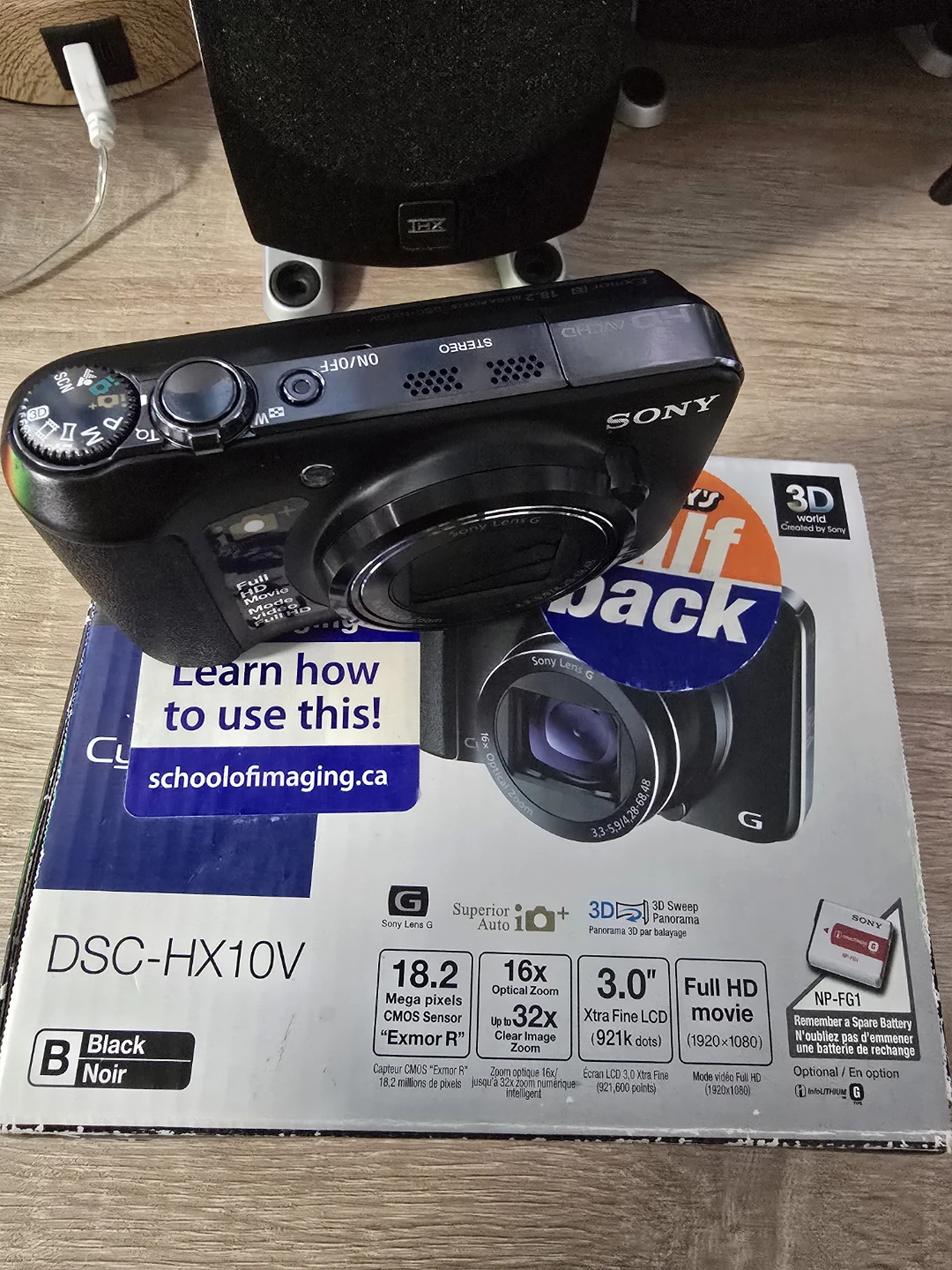 Sony Cyber-shot DSC-HX10V Digital Camera GPS - photo 3
