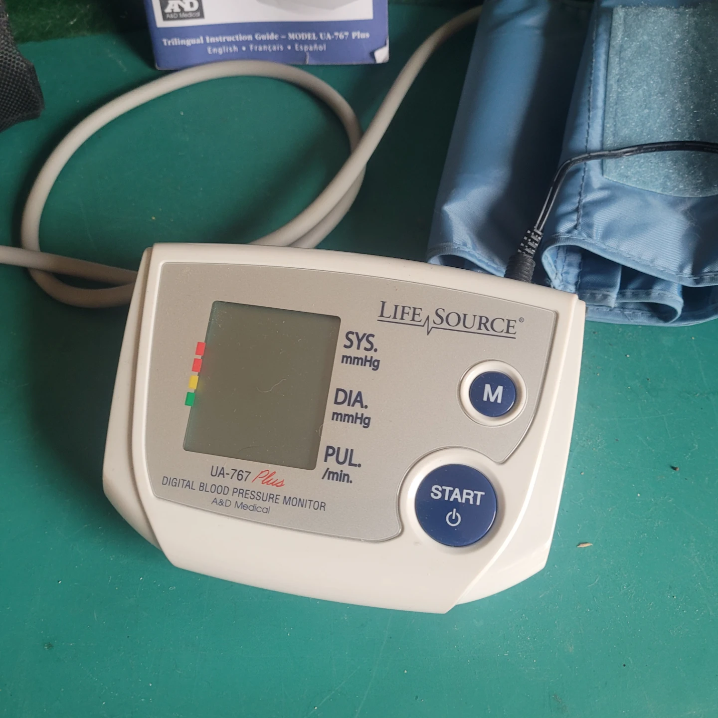 LifeSource UA-767 Plus Digital Blood Pressure Monitor - photo 2