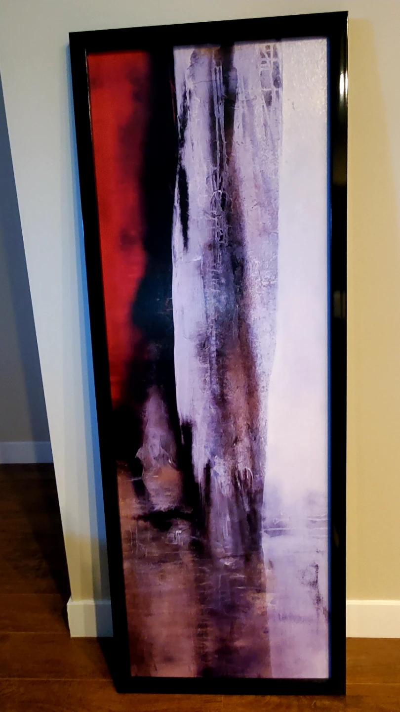 BOUCLAIR abstract framed wall art