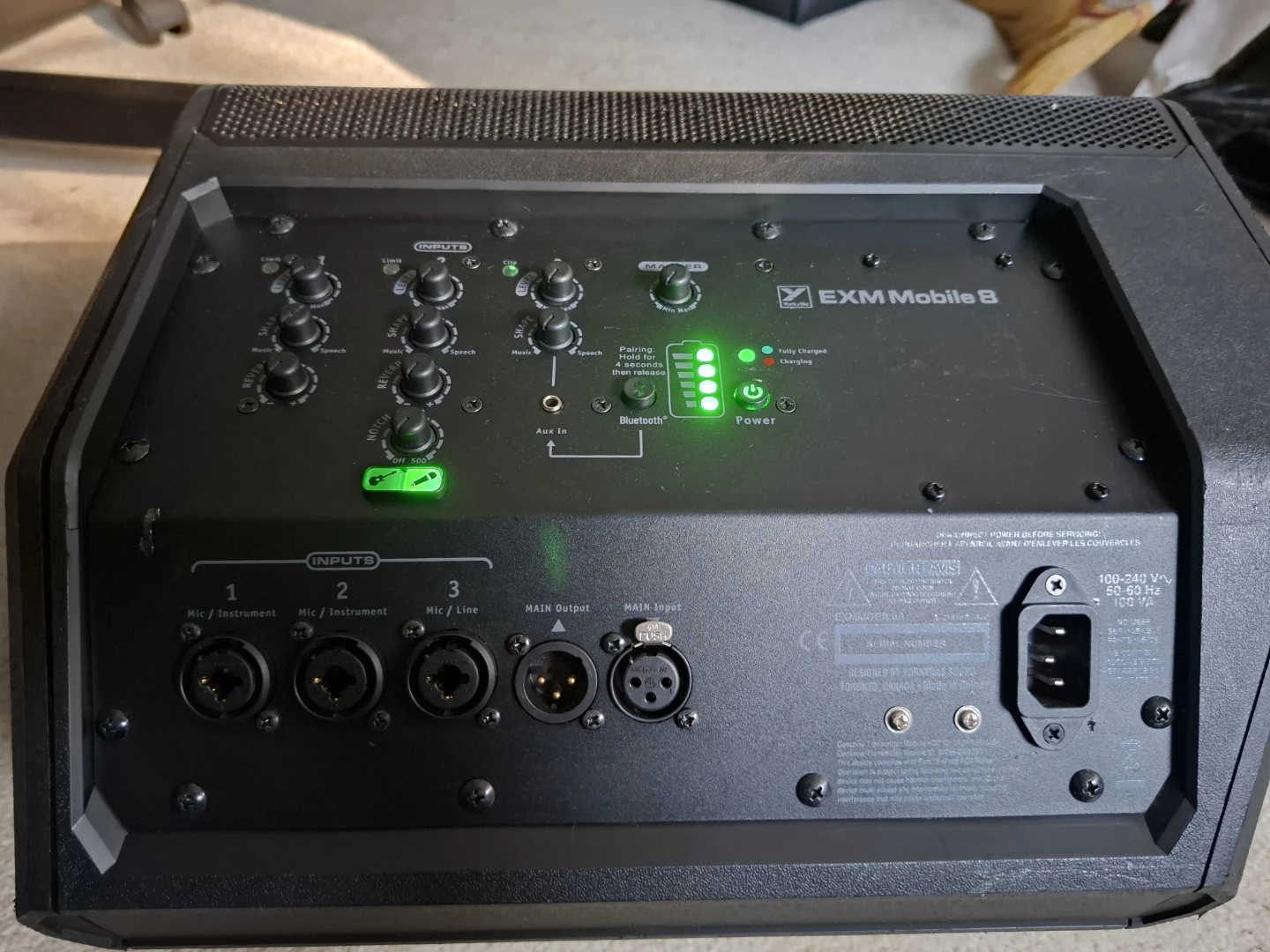 Yorkville EXM Mobile 8 Portable PA Speaker - photo 3