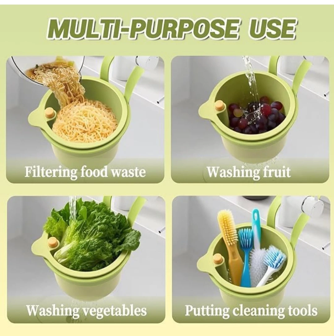 Yellow Multi-Purpose Sink Hanging Basket - photo 3