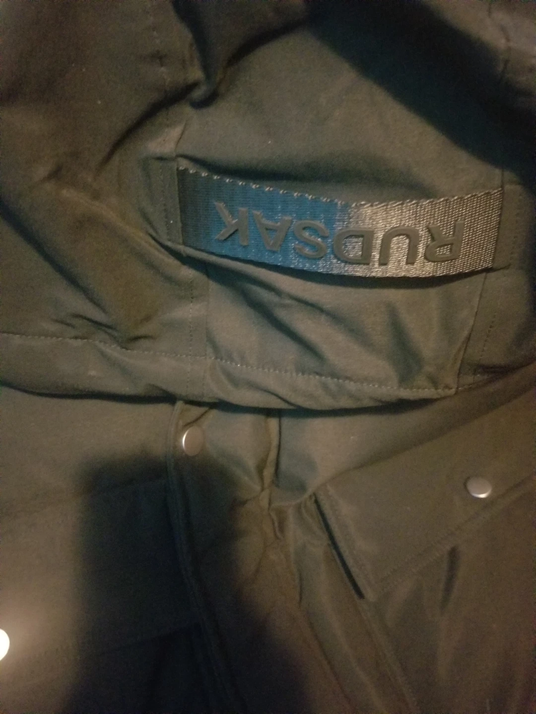 RUDSAK Down Parka Jacket Black