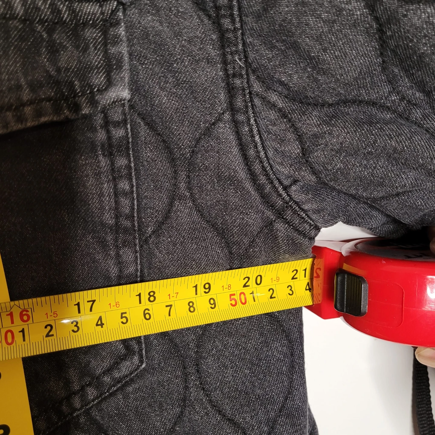 Quilted Denim Jacket - photo 4