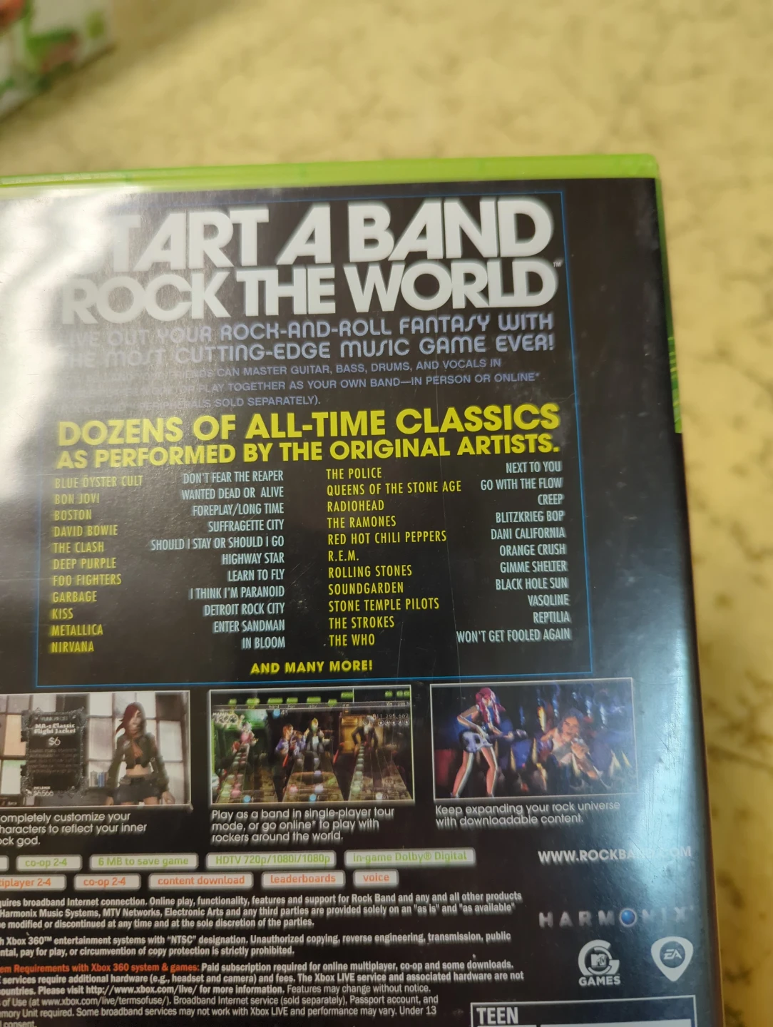 Rock Band Bundle for Xbox 360 - photo 2