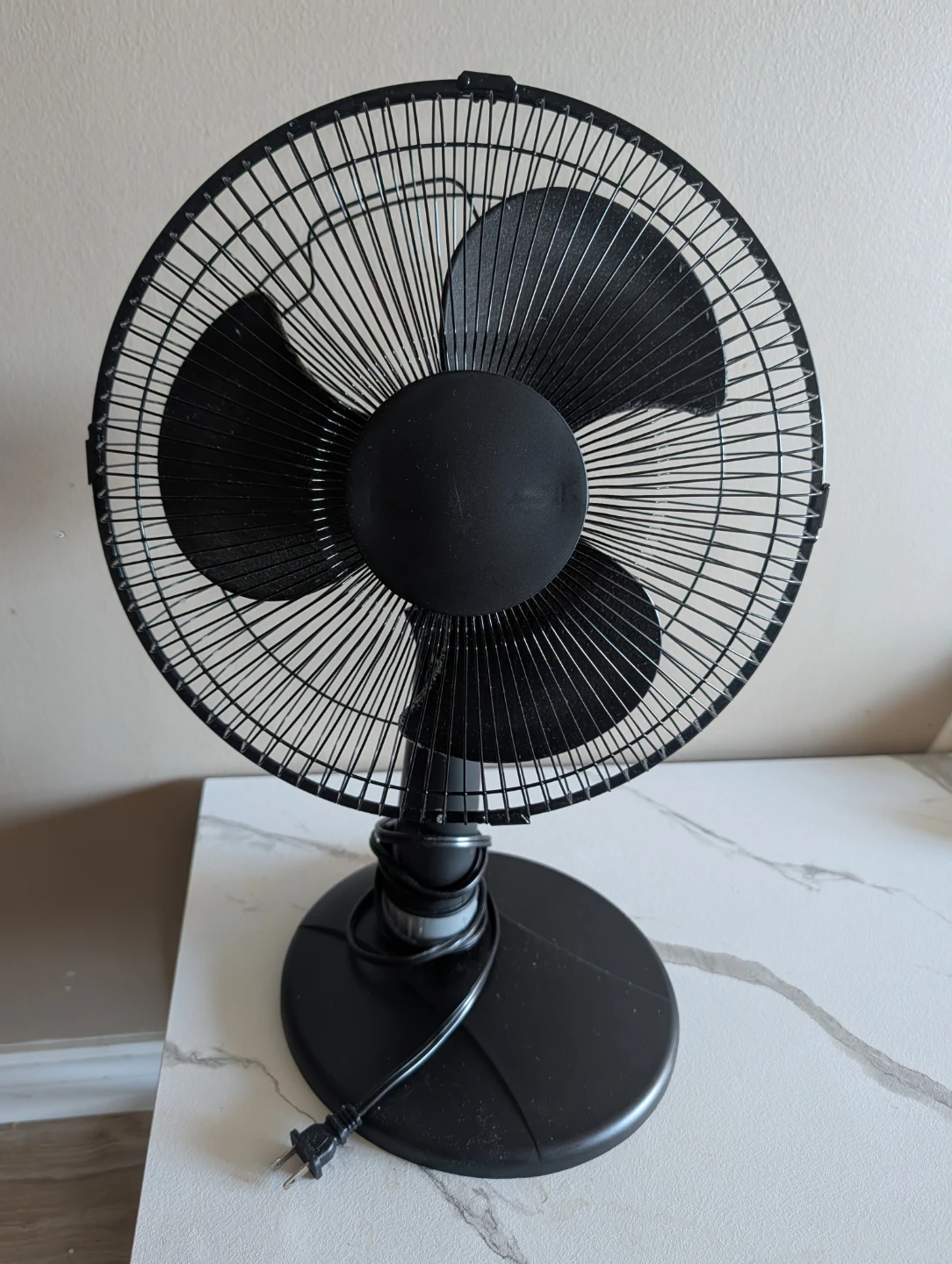 Black Table Fan -moving out sale