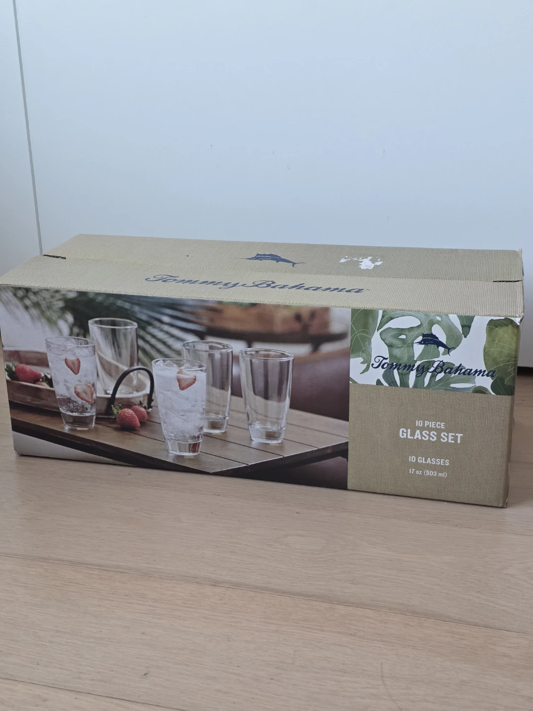 Tommy Bahama 10-Piece Glass Set