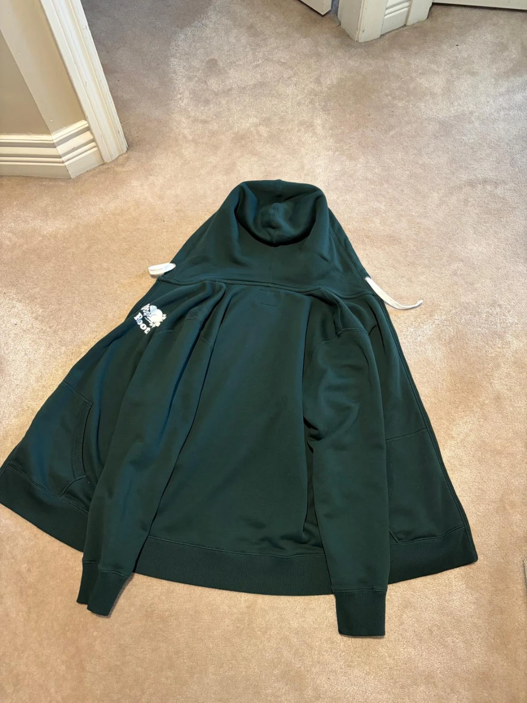 Roots Full Zip Hoodie - Green - photo 4