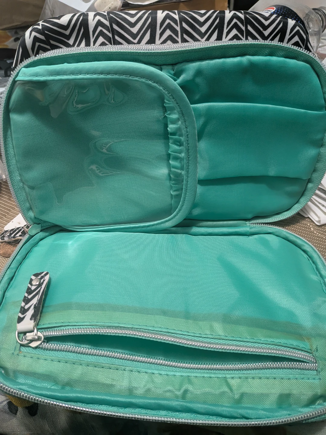 Sonia Kashuk Chevron Print Makeup Bag - photo 2