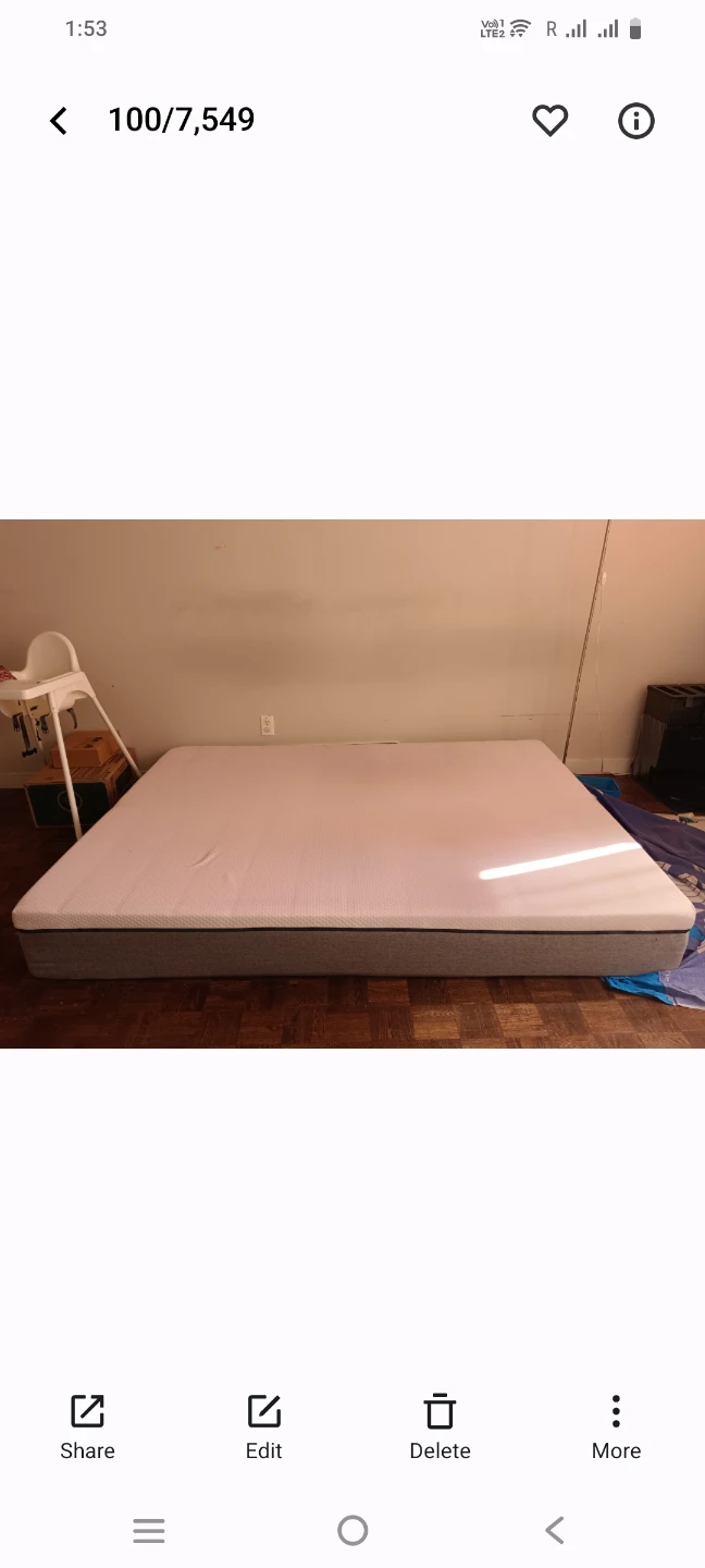 Queen Size mattress 10 inch