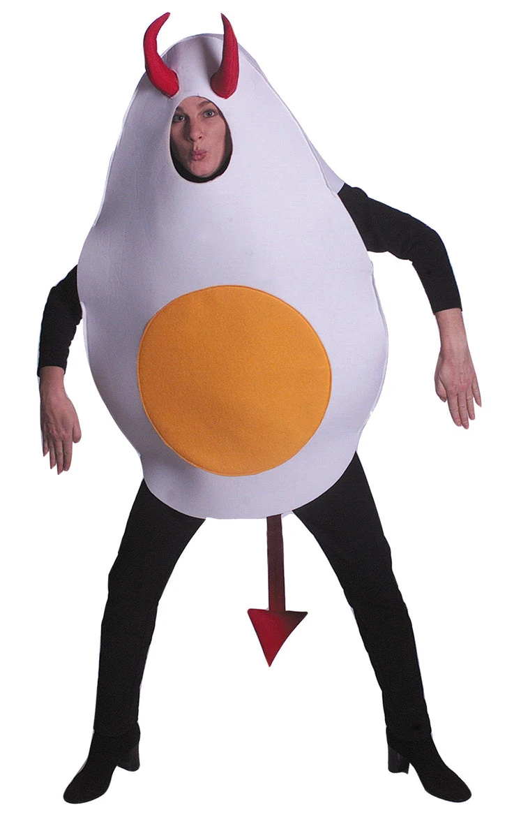 Used Devil Egg Halloween Costume (missing tail)