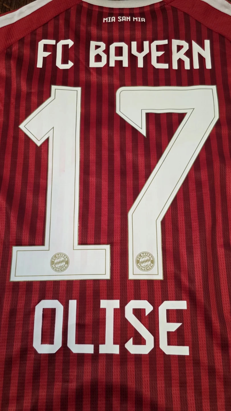Olise #17 Bayern Munich 2026-27 Home Jersey