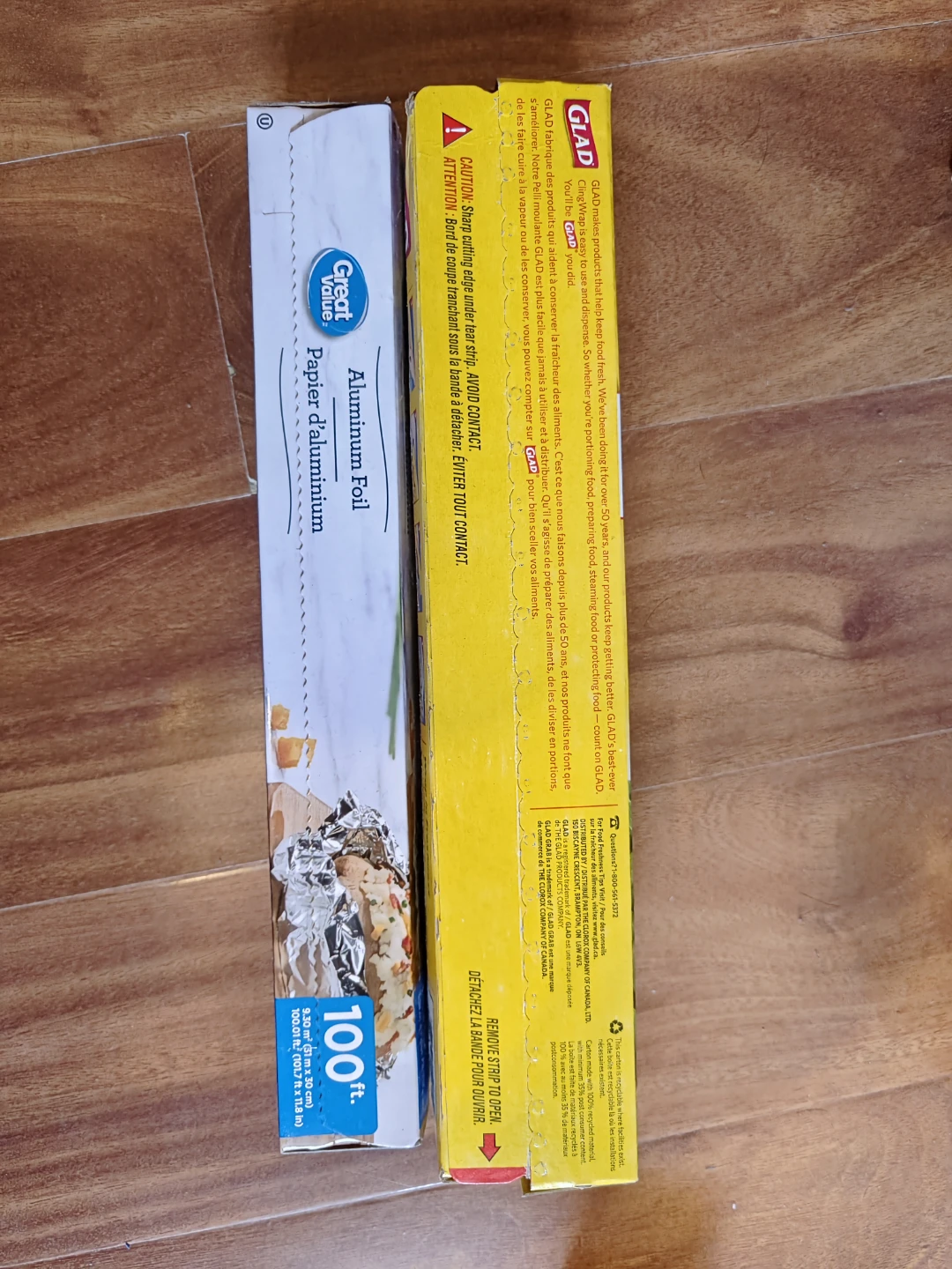 Glad Cling Wrap and Great Value Aluminum Foil - photo 2