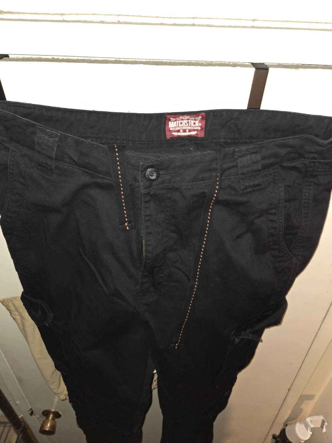 Matchstick Drawstring Utility Cargo Pants in a Men's W40 - photo 5