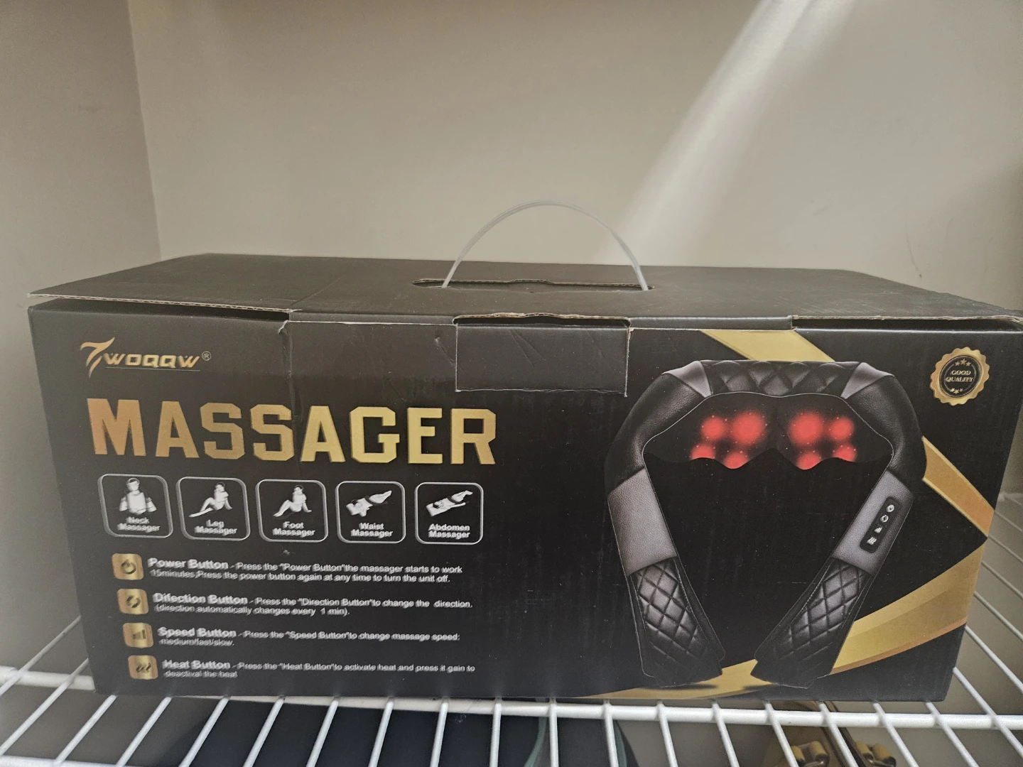 WOQQW Neck and Back Massager - photo 2