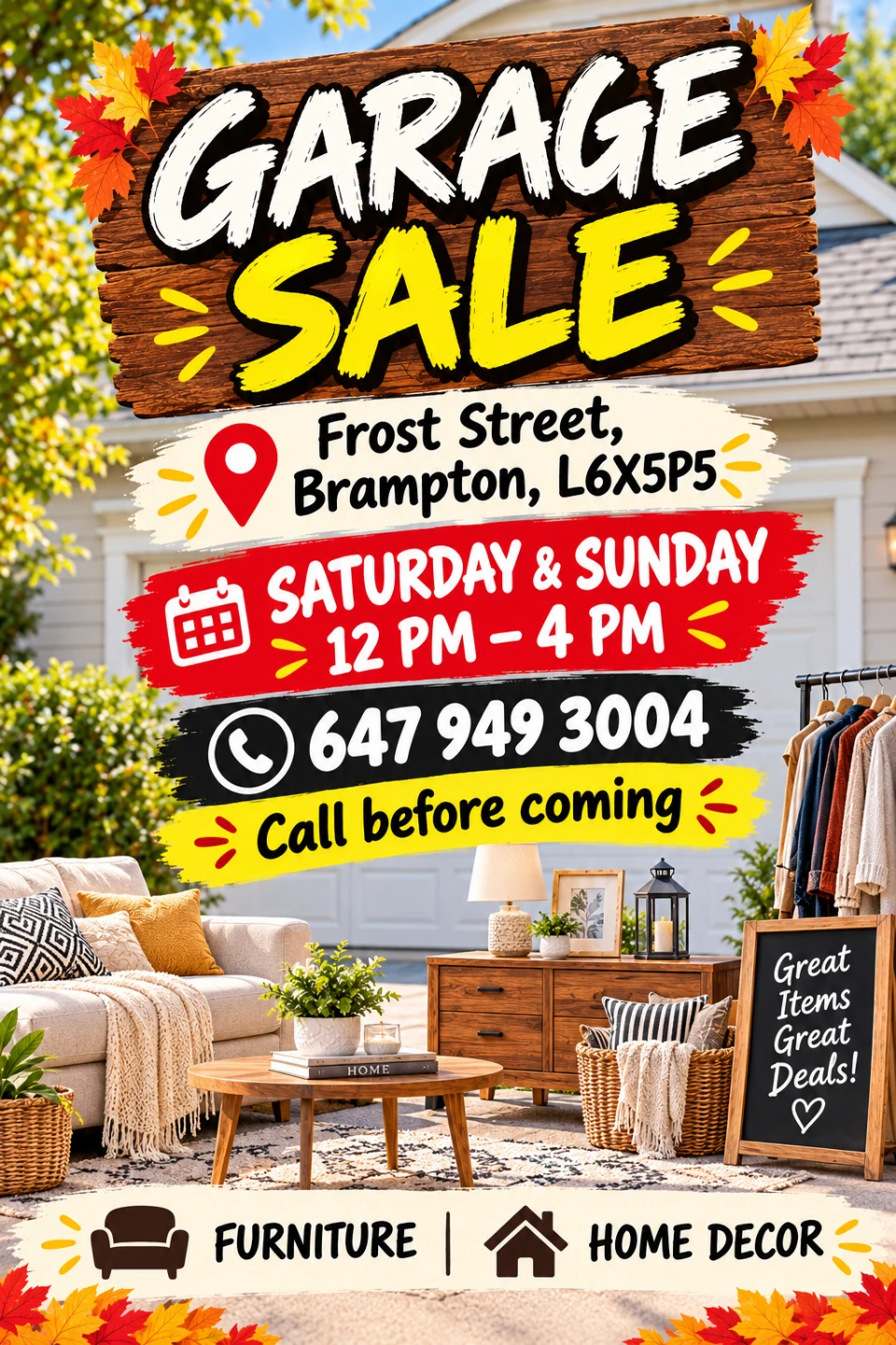 Garage sale
