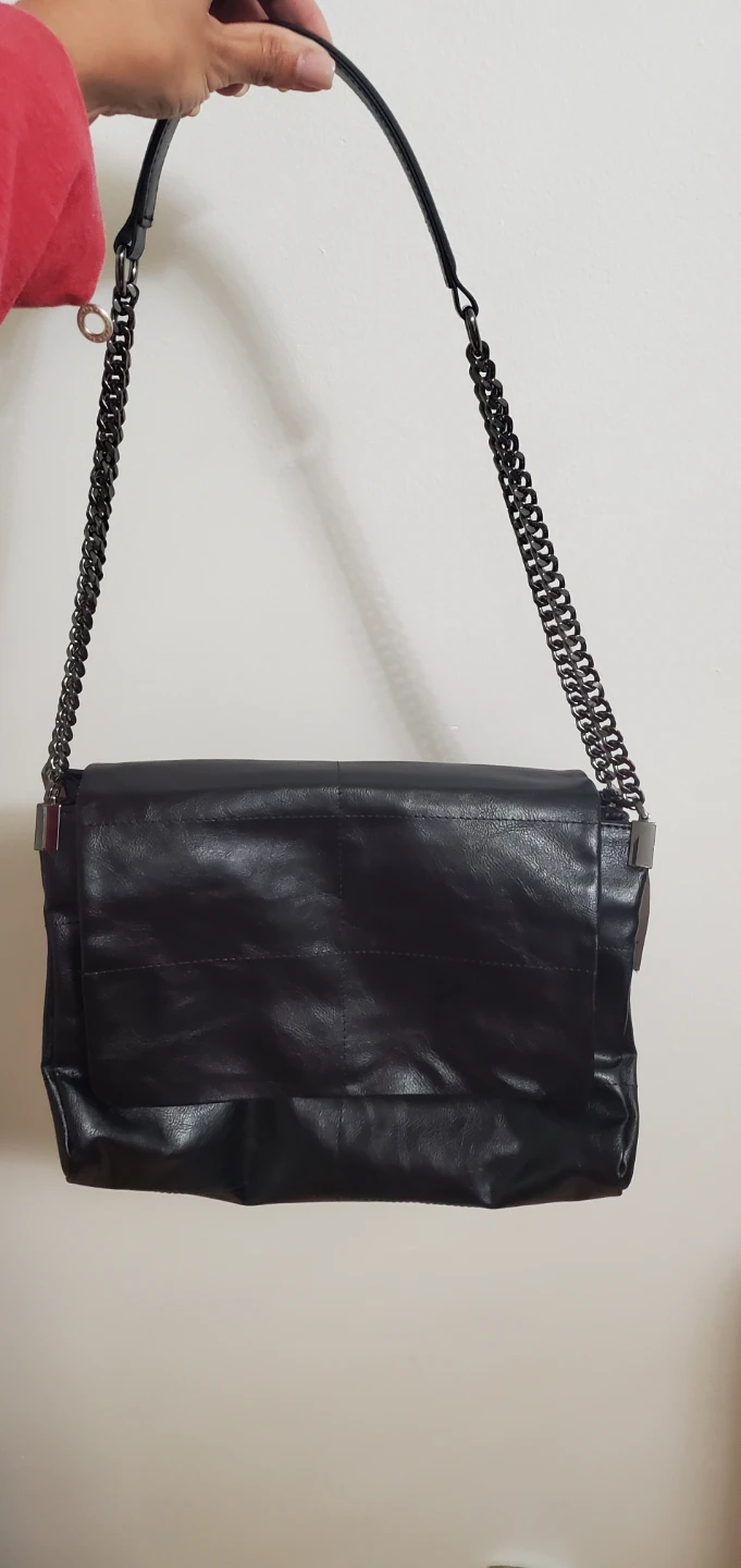 Zara Black Chain Shoulder Bag - photo 2