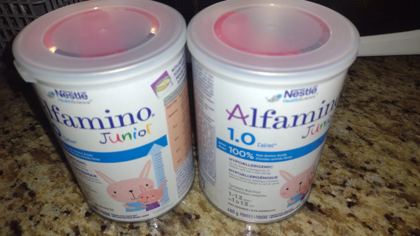 2x Nestle Alfamino Junior Hypoallergenic Formula
