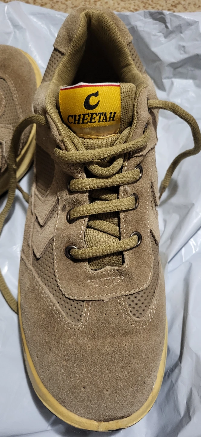 Cheetah Men's Suede Sneakers