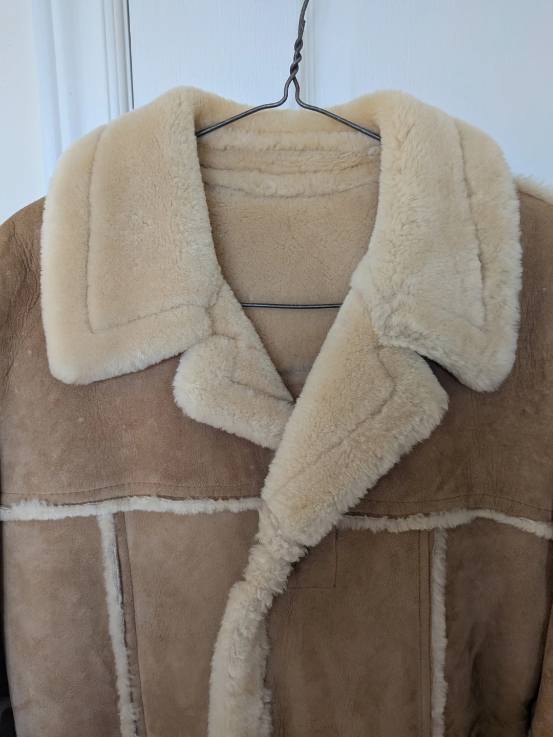 Cosa Nova Vintage Suede Sheepskin Coat - photo 3