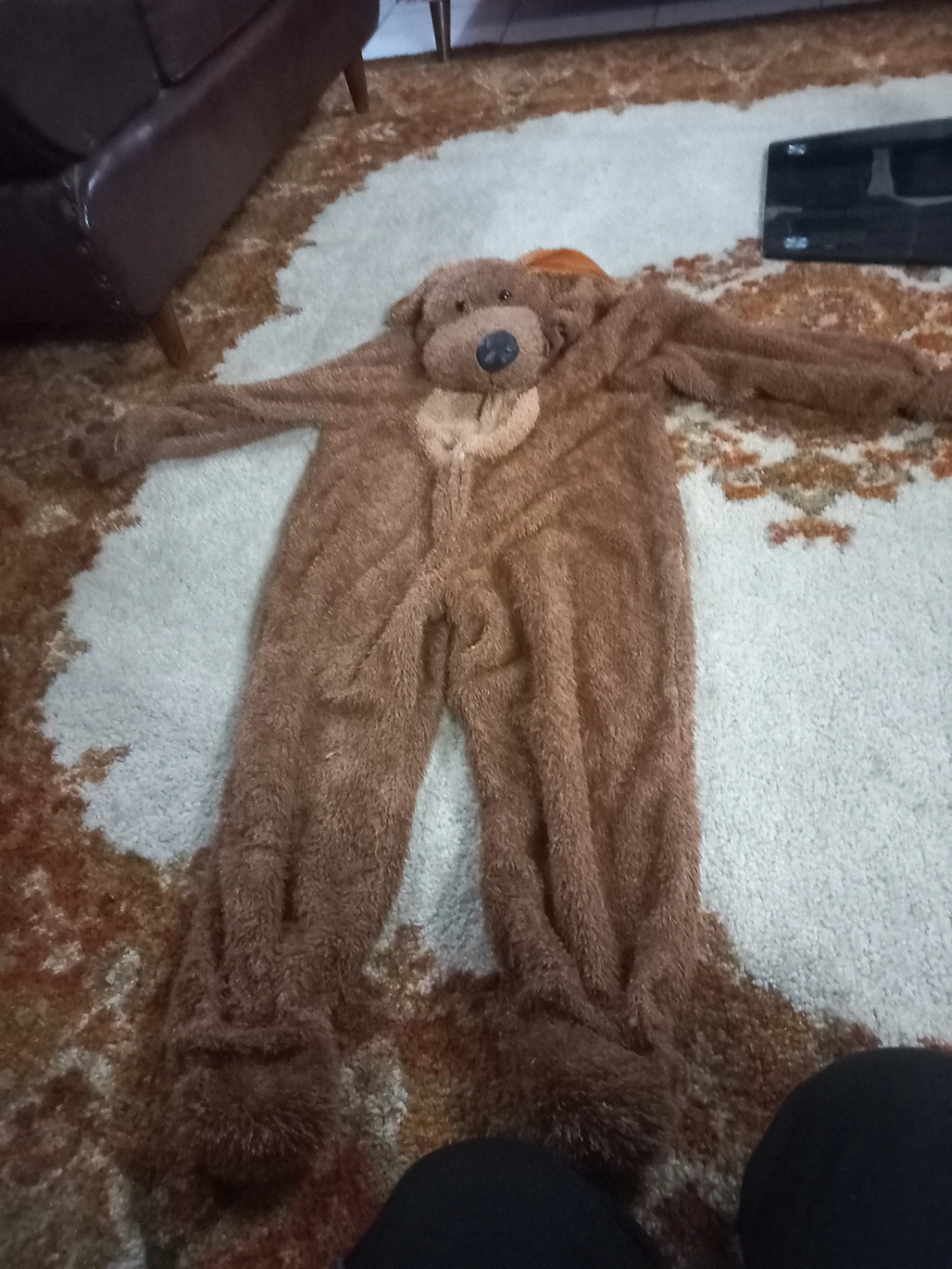 Halloween Brown Bear / dog Plush Onesie costume