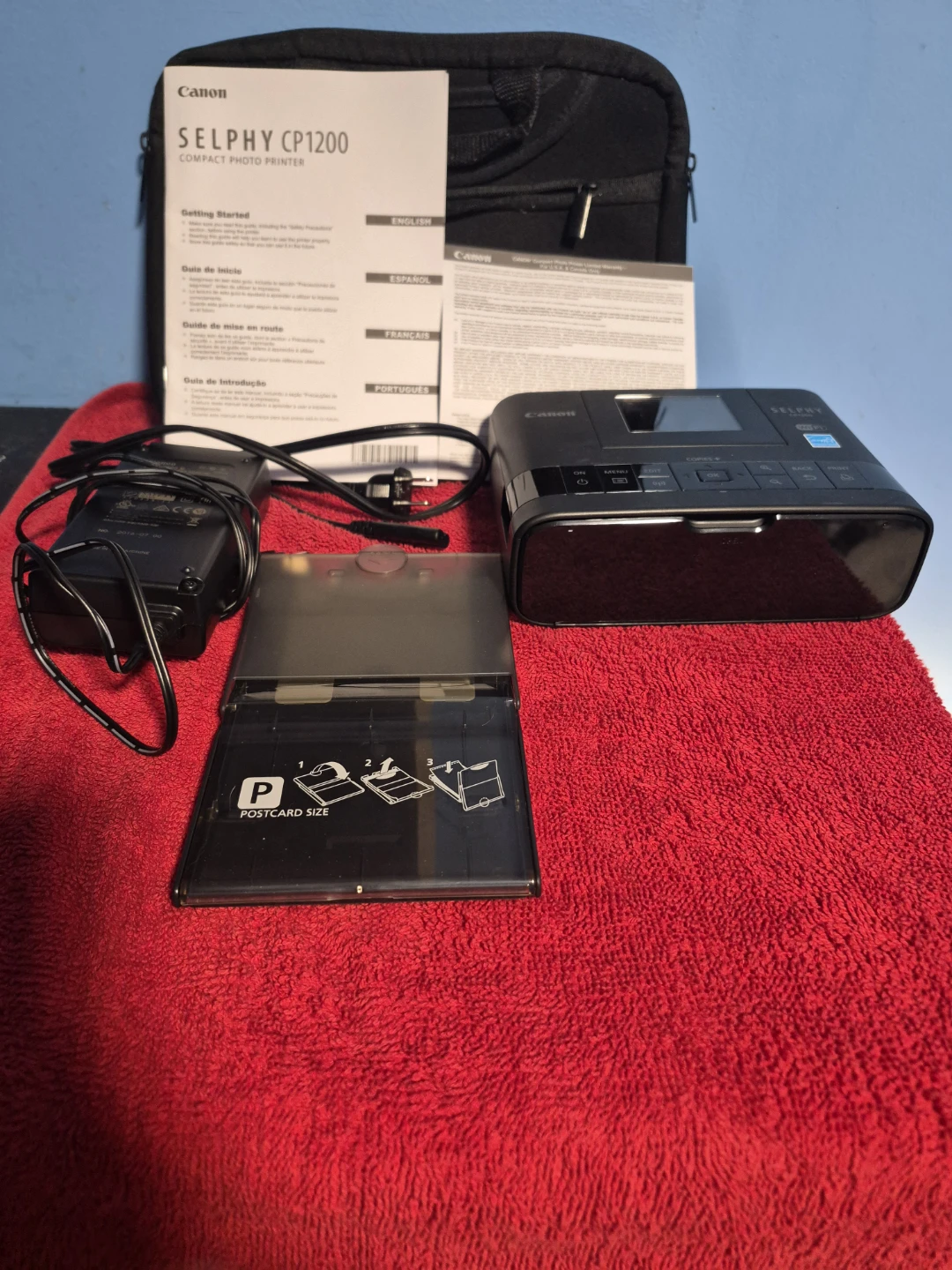 Canon Selphy CP1200 Compact Photo Printer