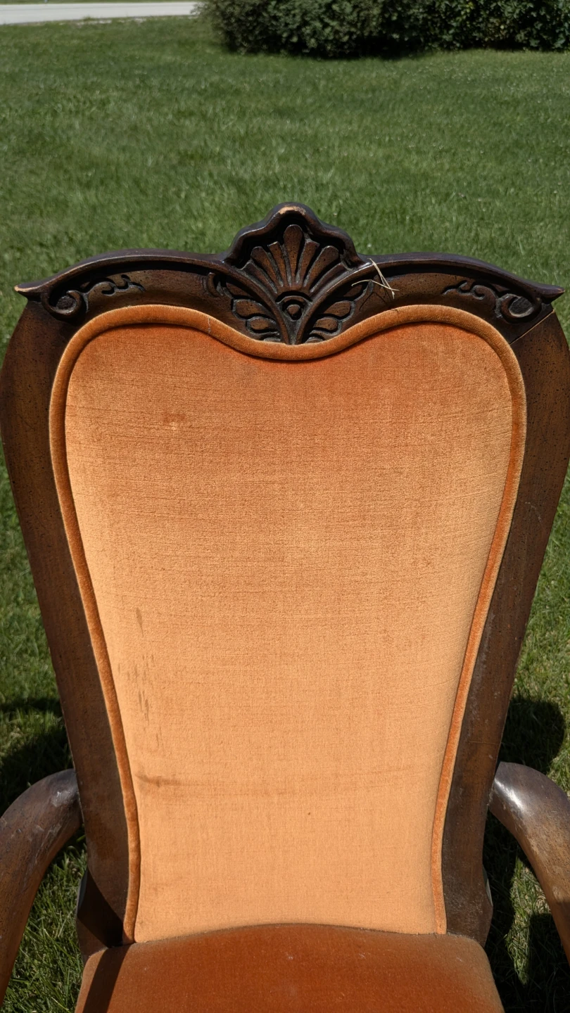 Set of Two Vintage Wooden Chairs - photo 2