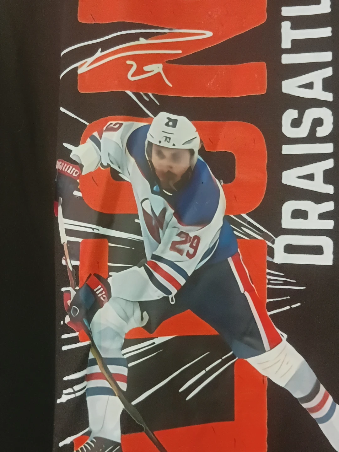 Leon Draisaitl Edmonton Oilers Graphic T-Shirt - photo 2