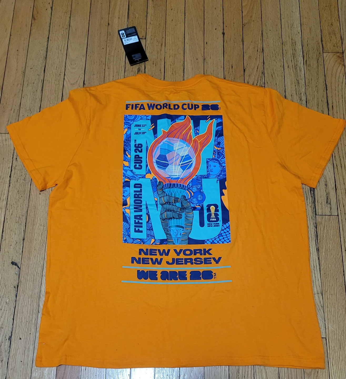 FIFA World Cup 26 New York New Jersey T-Shirt XXL - photo 3