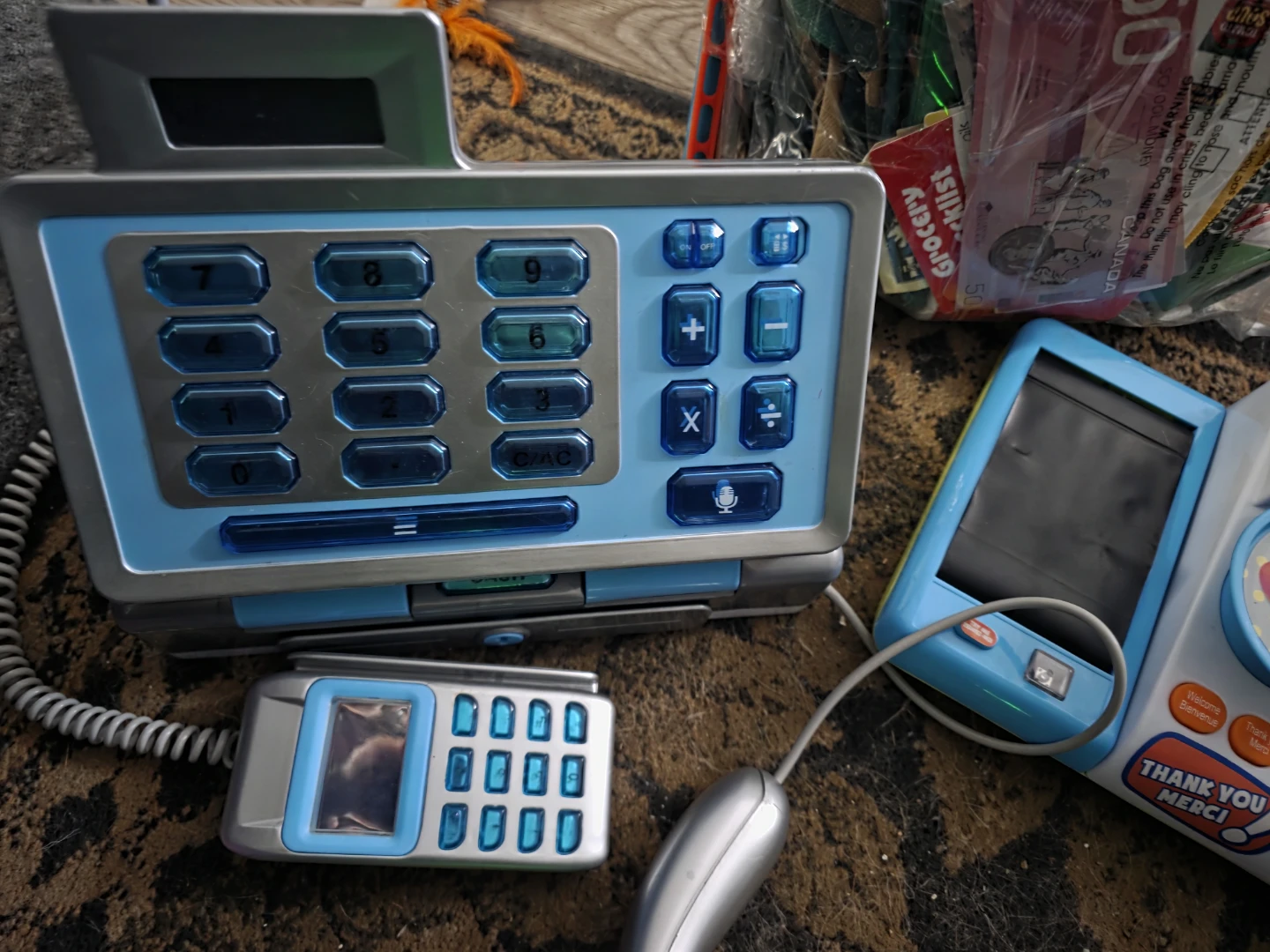 Kids Play Cash Register and Grocery Set - photo 3