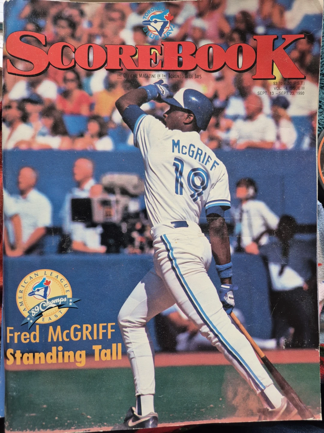 2 Vintage Toronto Blue Jays Scorebook Magazines - photo 2