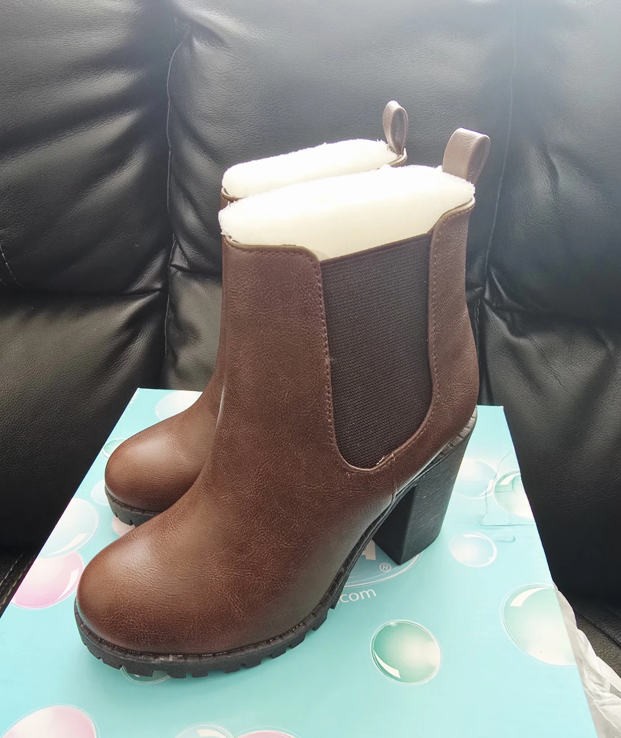 Brand new Leather Boots in box only $45 - photo 2