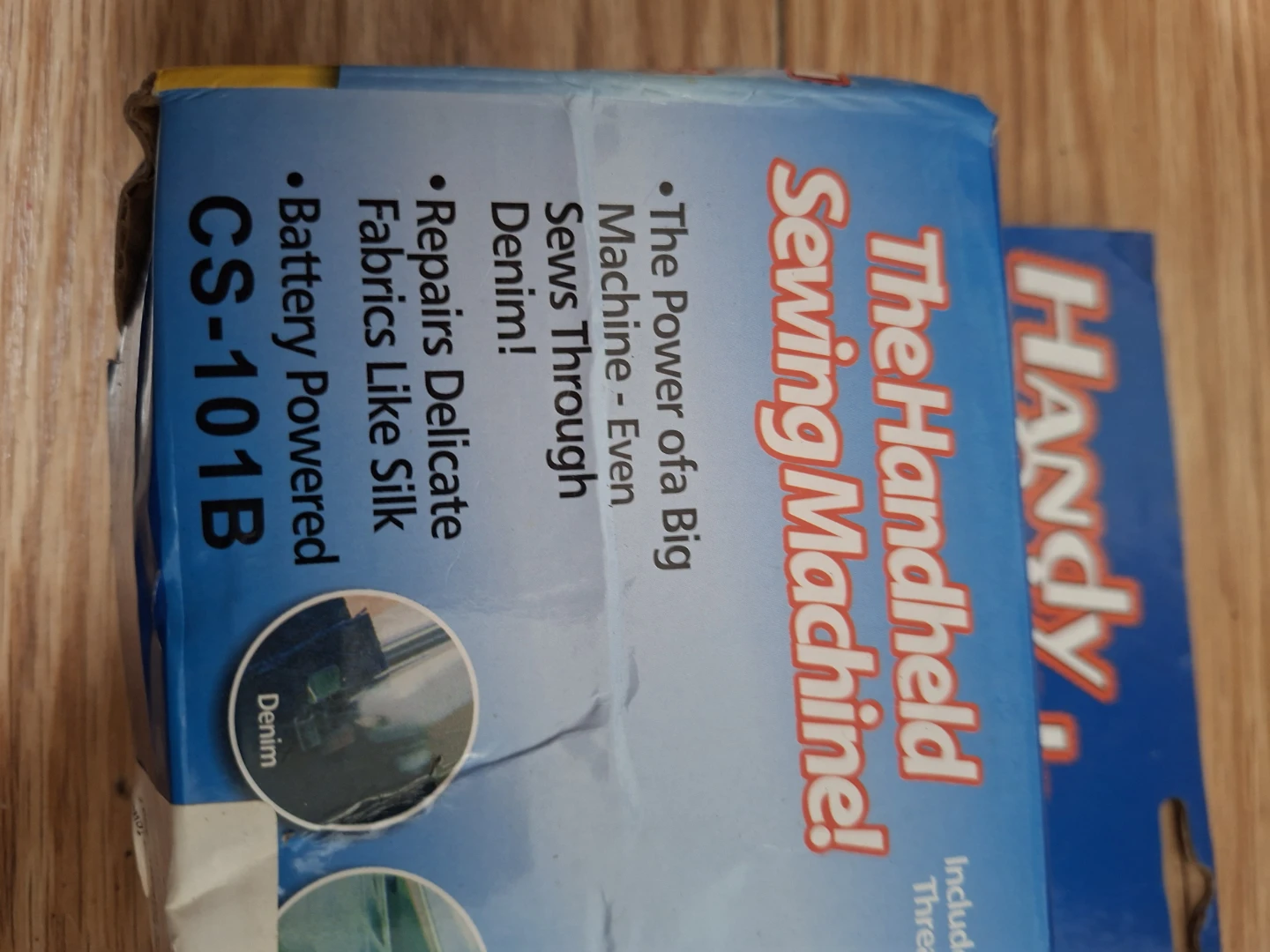 Handy Stitch Handheld Sewing Machine CS-101B - photo 5