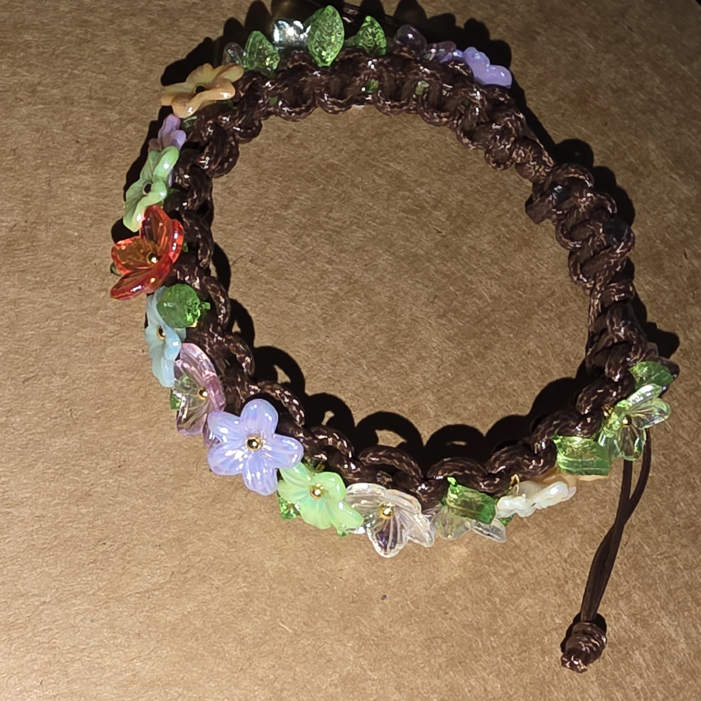 Floral Cord Bracelet - photo 3