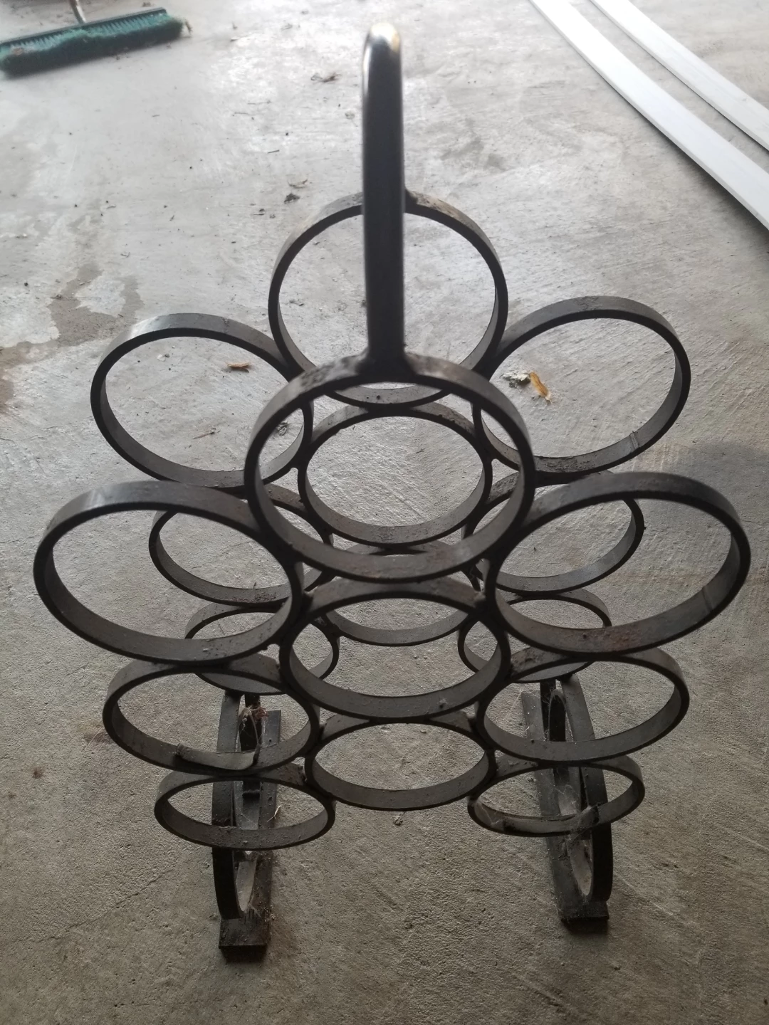 Metal Wine Bottle Rack