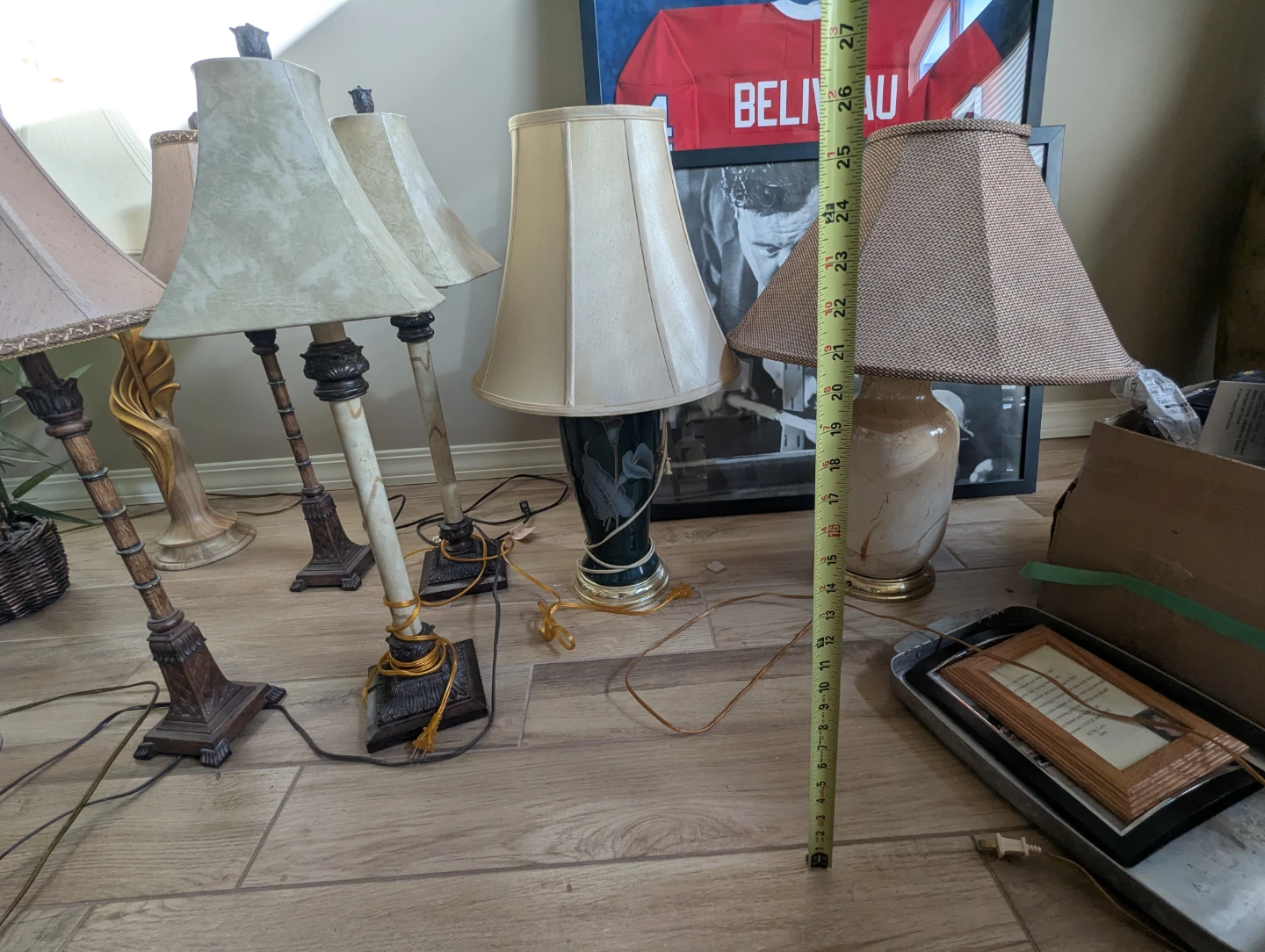 Assorted Table Lamps vintage collectible antique different rates - photo 3