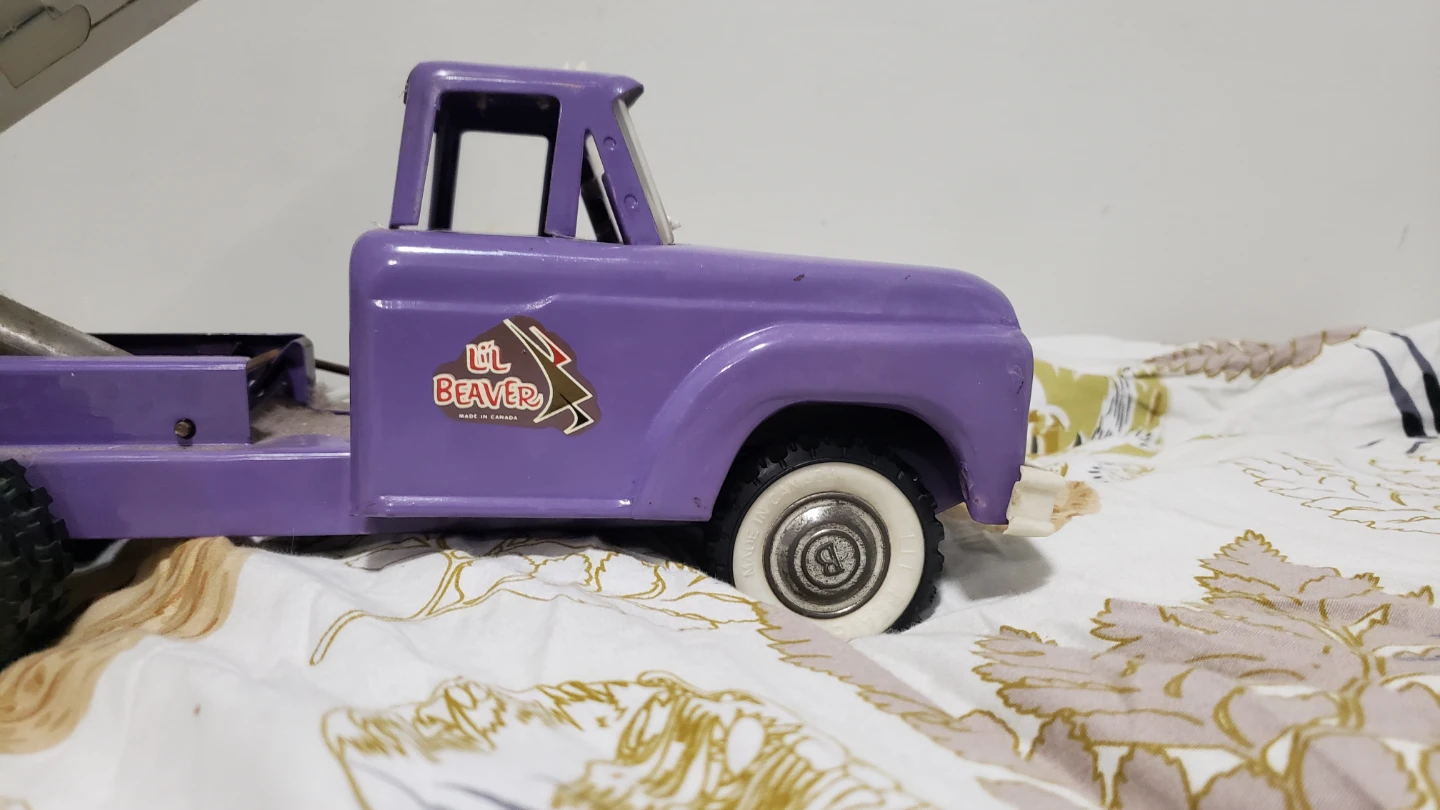 Vintage Lil Beaver Metal Dump Truck - photo 3