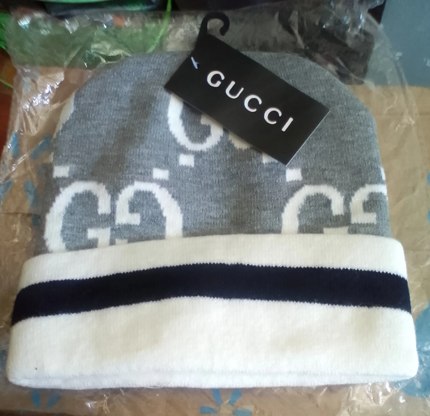 Gucci GG Logo Beanie Hat