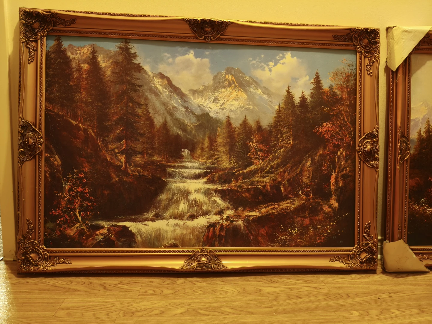 Two Vintage Landscape Oil Paintings - photo 3