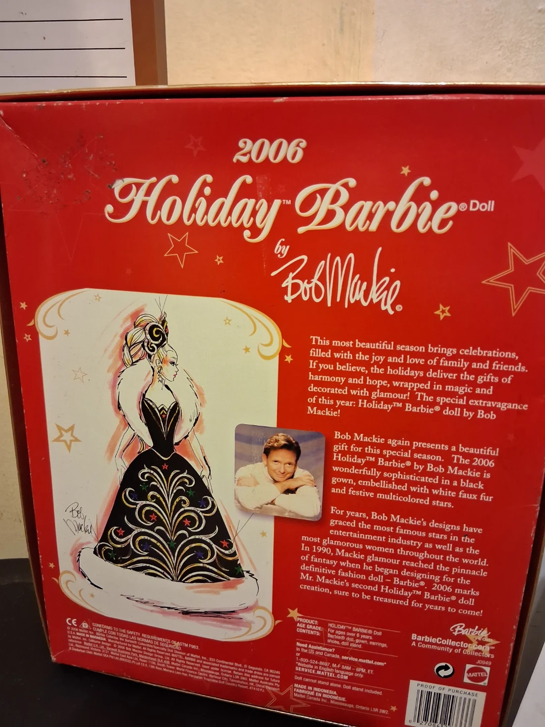 2006 Holiday Barbie by Bob Mackie - photo 2
