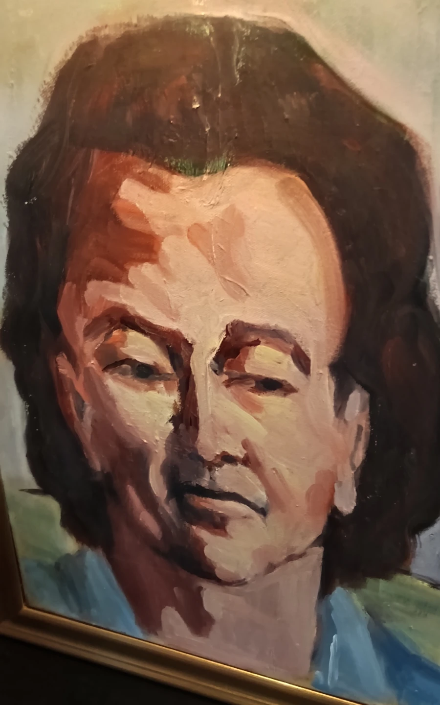 Expressive Male Portrait Painting - photo 2
