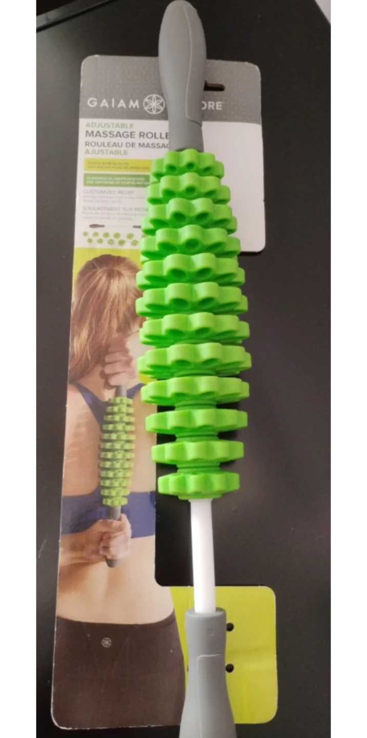 Gaiam Adjustable Massage Roller