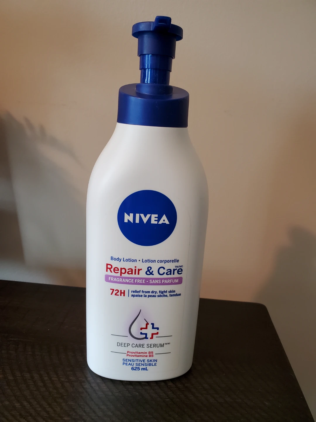 Nivea Repair & Care Fragrance Free Body Lotion 625 mL