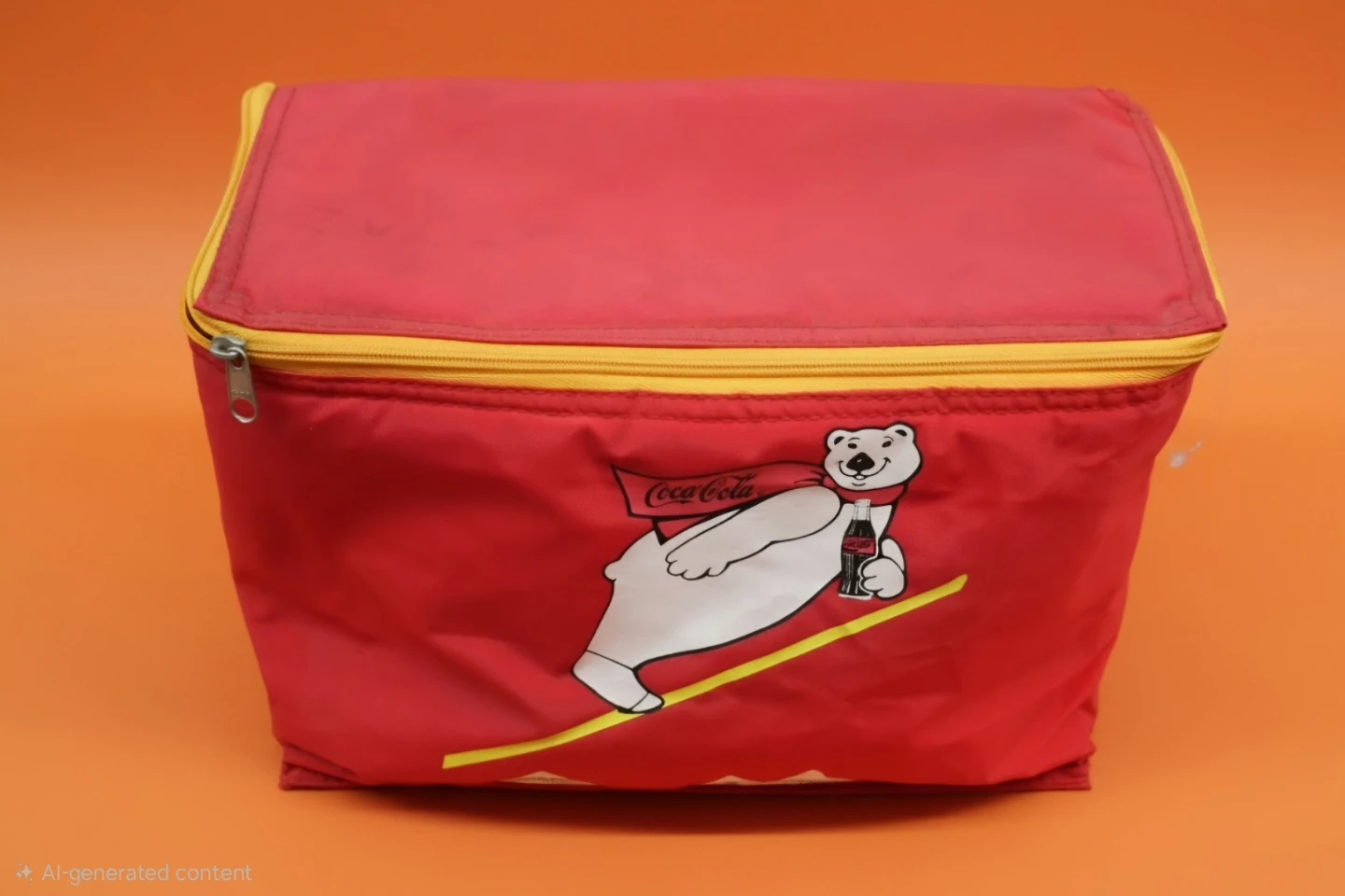 90's Coca-Cola Polar Bear Cooler Bag - photo 2
