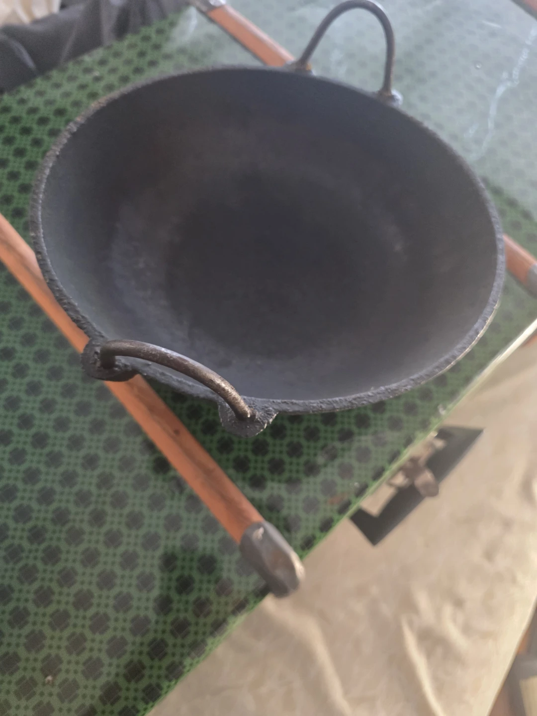 Cast Iron Wok 10" great for campfire