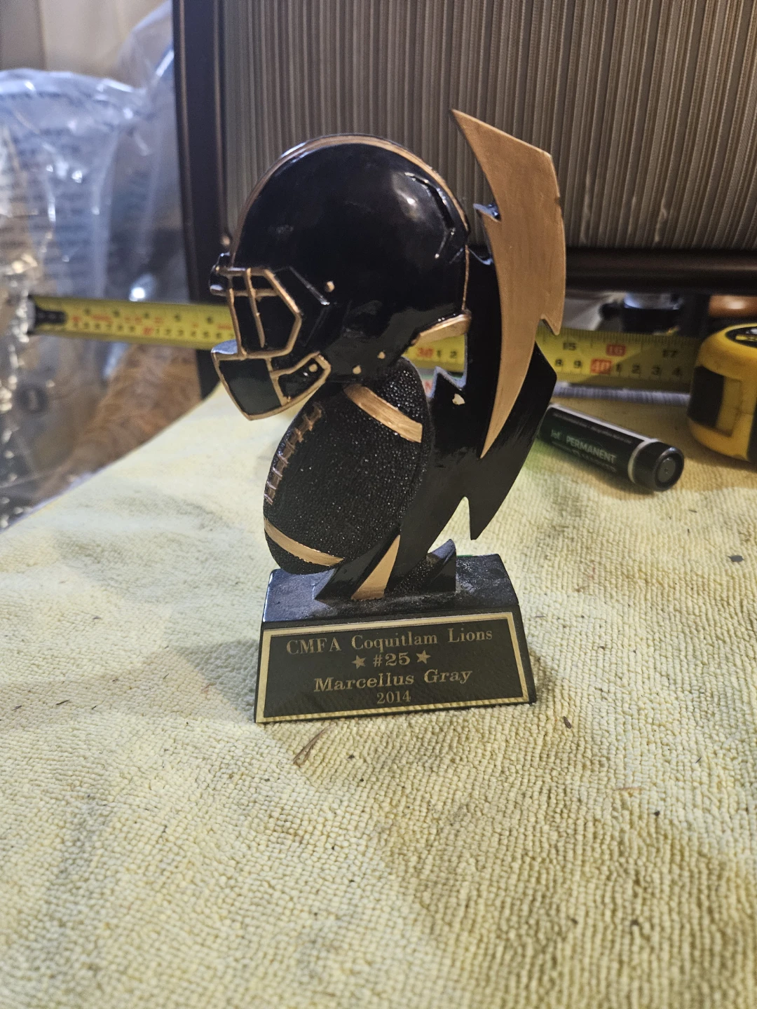 2014 CMFA Coquitlam Lions Football Trophy - photo 2