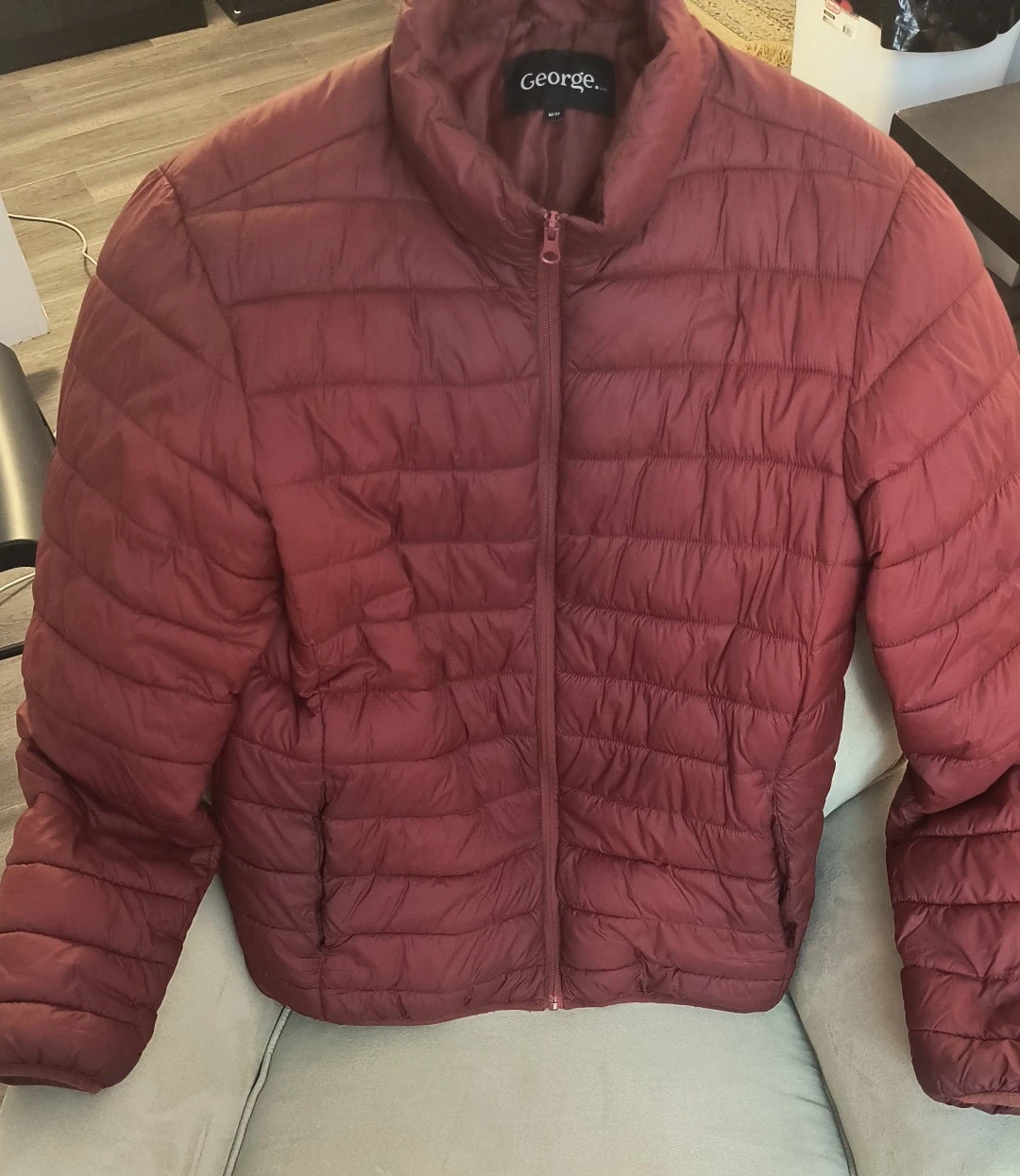 George Quilted Puffer Jacket - Medium