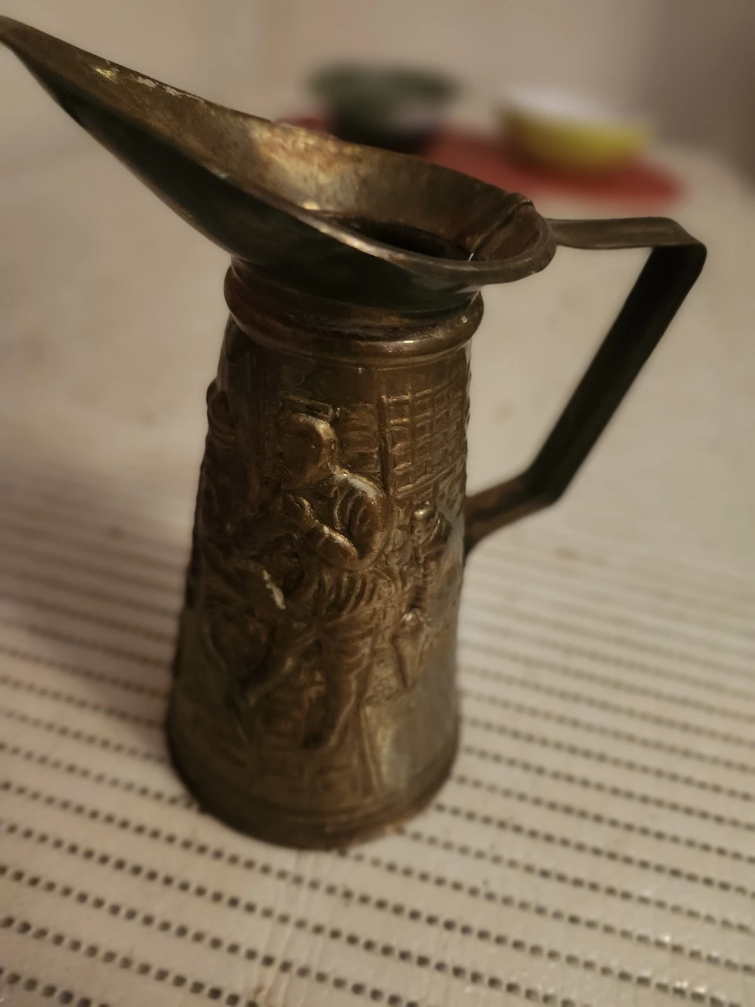 Vintage Relpo Made in England Brass Pitcher