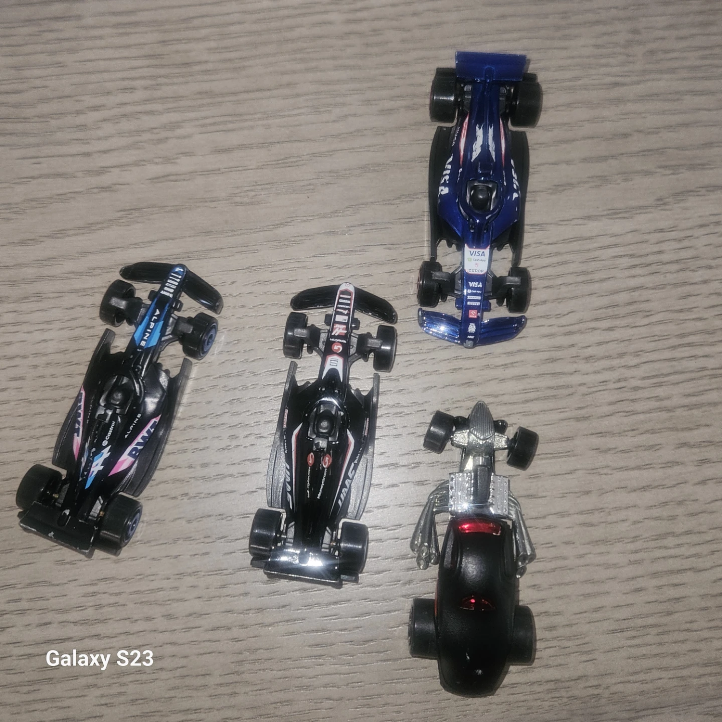 Set of 4 Hot Wheels Formula