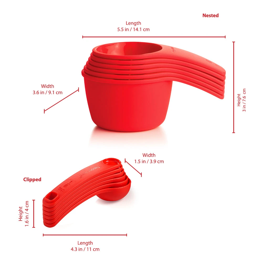 Tupperware® Measuring Mates Cups & Spoons Set - photo 4